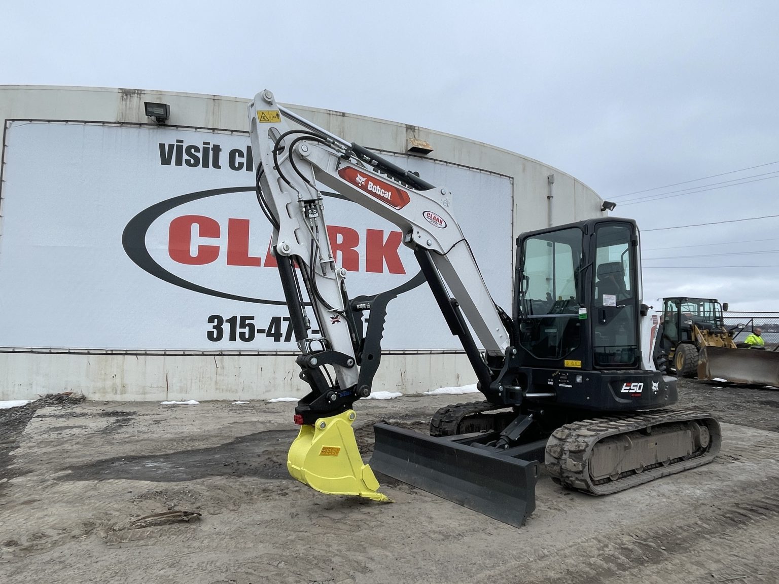 Bobcat E50 Mini Excavator Clark Equipment Rental And Sales 5682