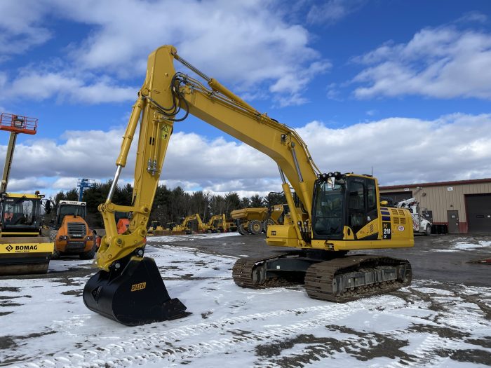 KOMATSU PC210 HYD THUMB & COUPLER