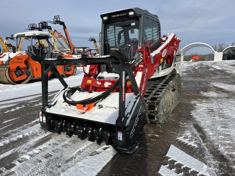 *TAKEUCHI TL12V2 TRK LDR WITH SHEAREX